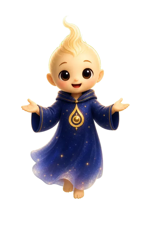 LumaLoop guide character